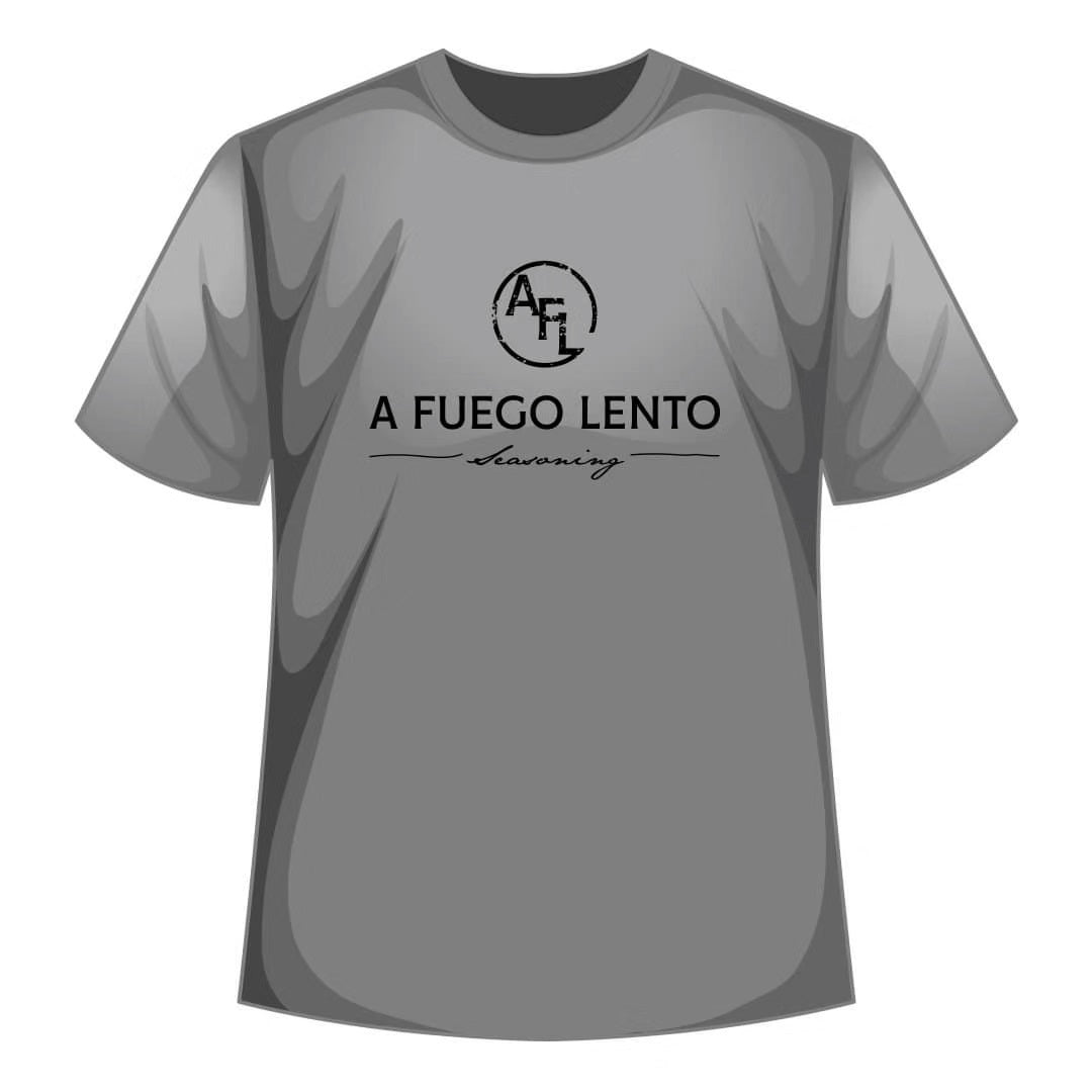 AFuegoLento Grey Shirt Afuegolentoseasoning afuegolento-grey-shirt-afuegolentoseasoning