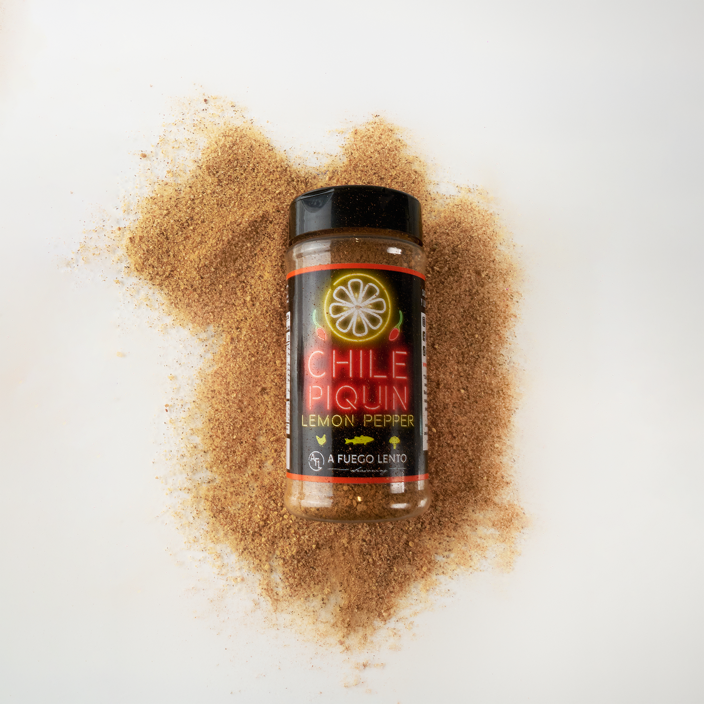 Chile Piquin Lemon Pepper (Spicy with extra Chile Piquin)