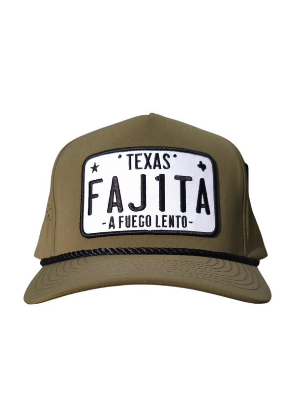 FAJ1TA - Five Panel - High Frame Rope Perforated [Olive]